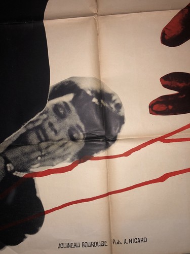 AFFICHE Échec à la brigade criminelle (Das Testament des Dr. Mabuse)1962 - Imagen 6 de 9