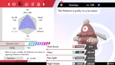 Pokemon Sword and Shield 6iv Shiny Dusclops - FAST DELIVERY!