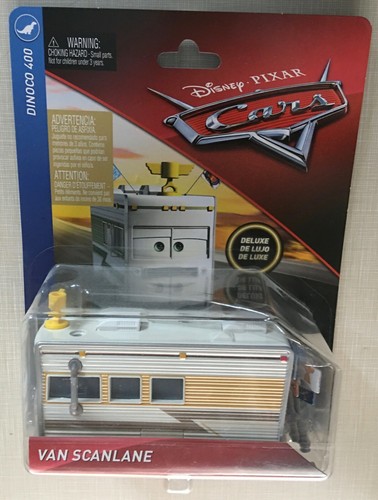 DISNEY PIXAR CARS 2018-2019 DINOCO 400 VAN SCANLANE DELUXE PRESSOFUSO MATTEL DXV95