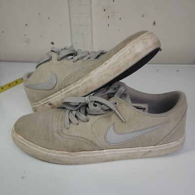 Nike Skate Board Check Solar Canvas Men's Sneakers Size 8 (844493-005)