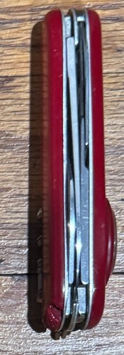 Victorinox Time Keeper 91MM - Swiss Army Knife w/ Leather Pouch - Picture 3 of 5