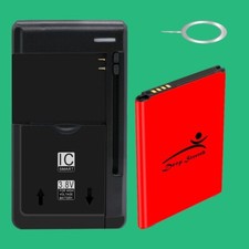 Superior Quality 5480mAh Displaceable Battery Charger Pin f LG Tribute 5,LS675