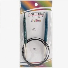 Dreamz FlexiLoop Circular Needles - 40" Length, Size 11/8mm: The Ultimate Knitti