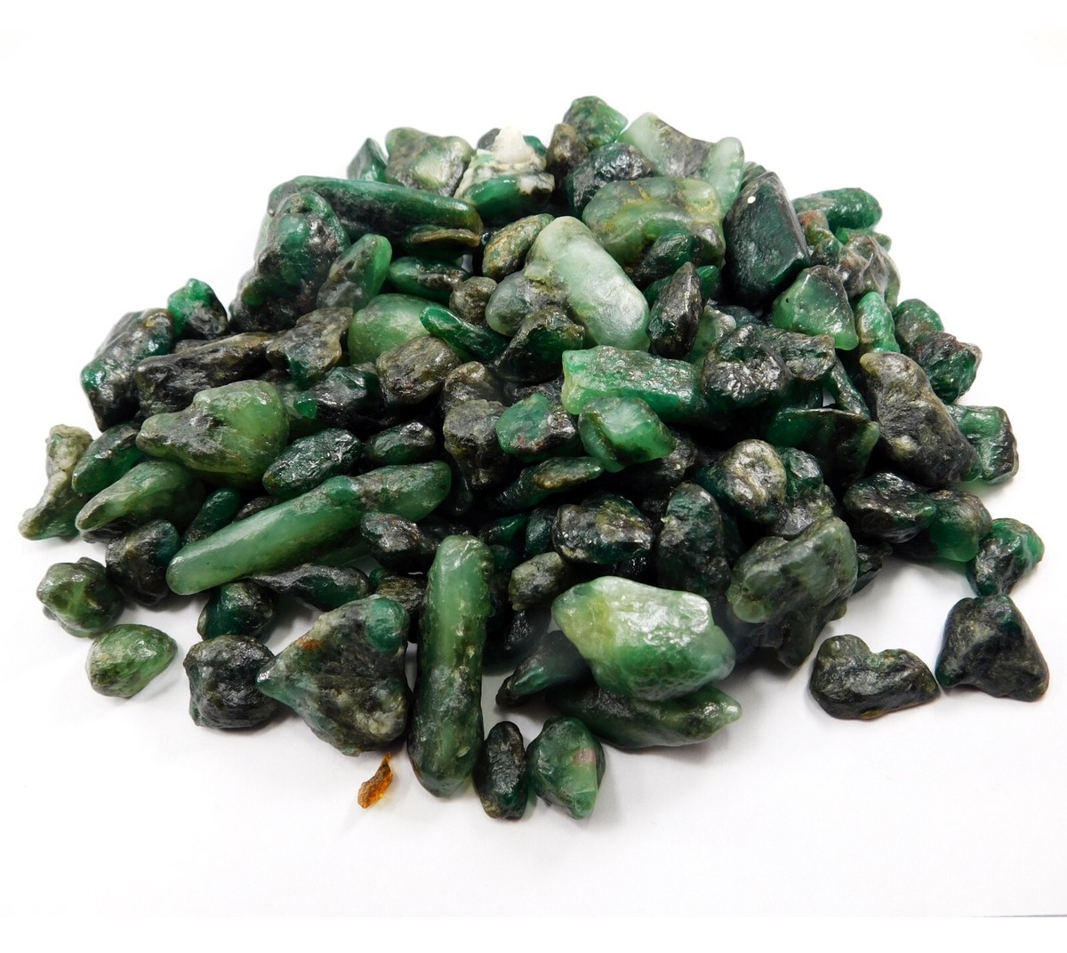 1690 Carat Natural Zambian Uncut Green Emerald UNTREATED Rough Lot