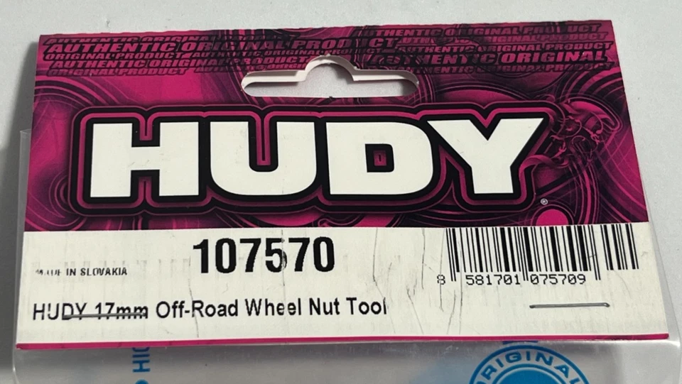 NEW IN PACKAGE HUDY 107570 17MM OFFROAD WHEEL NUT TOOL , 1/8TH WHEEL NUT TOOL - Image 2 of 4