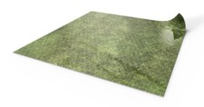 Dry-erase RPG mat 80x80cm with grid - battlemat for Dungeons and Dragons - Grass