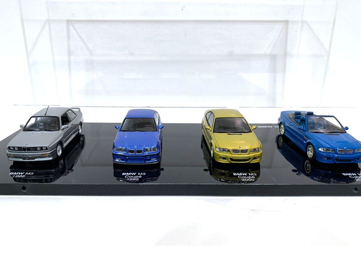 RARE RETIRED MINICHAMPS BMW M3 E30 E46 E46 20th ANNIVERSARY RARE RETIRED MINICHAMPS BMW M3 E30 E46 E46 20th ANNIVERSARY