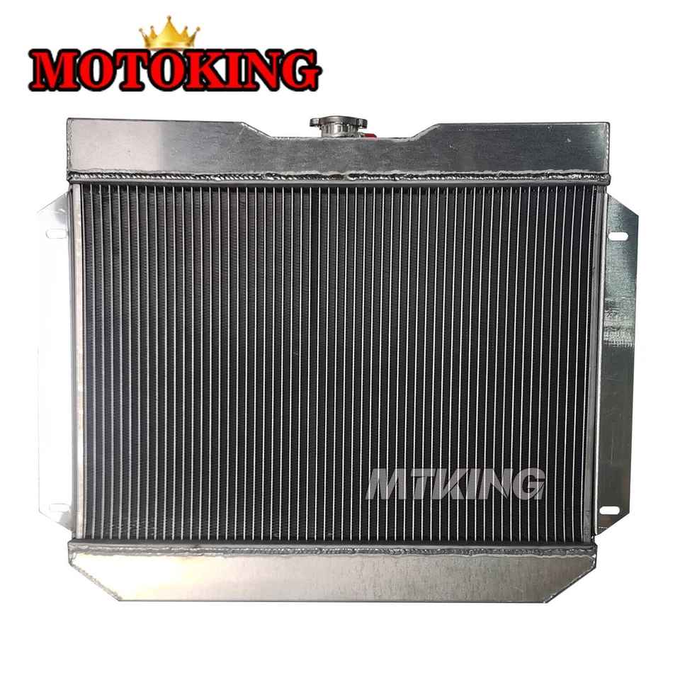 Radiador completo de aluminio para Chevrolet Chevy II Nova 1962-1965 1964 1963 AT/MT Foto 4 de 4