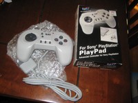 Sony Playstation 1 Wired Playpad Controller By Naki In Box Sony Playstation 1 Wired Playpad Controller By Naki In Box