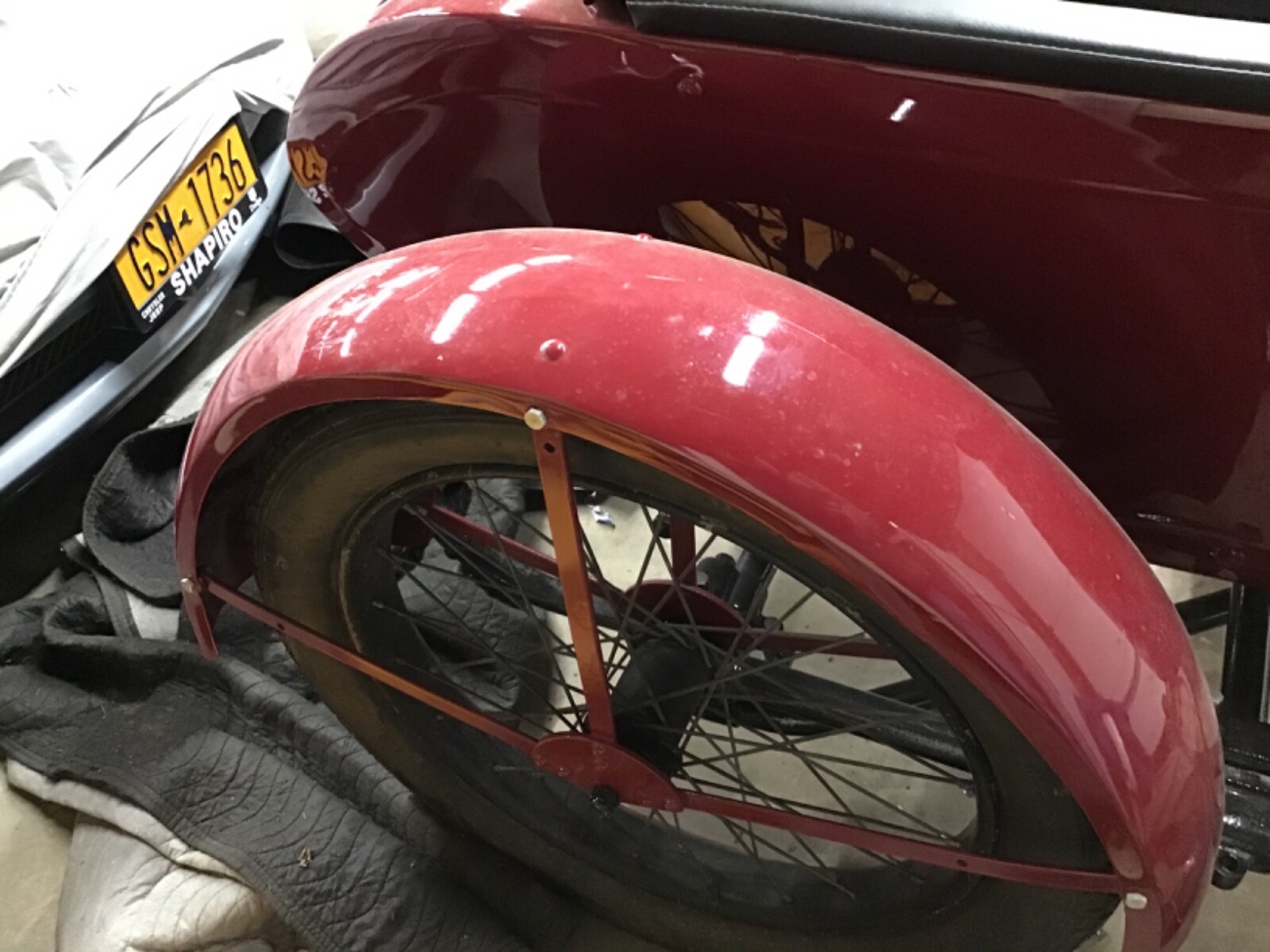 1924 Indian Side Car  Indian Side Car 1924 and later