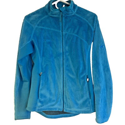 Mammut Women's Aqua Thick Pile Fleece Jacket Coat Size Small