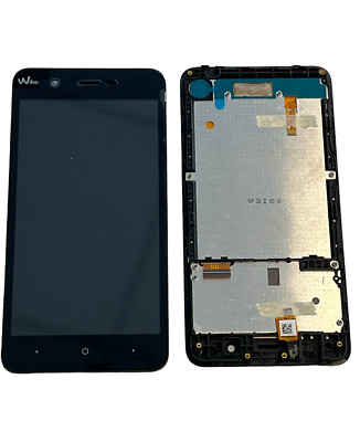 Original LCD Display Einheit Anzeige Touch Screen mit Rahmen Glas Wiko Kenny 4G