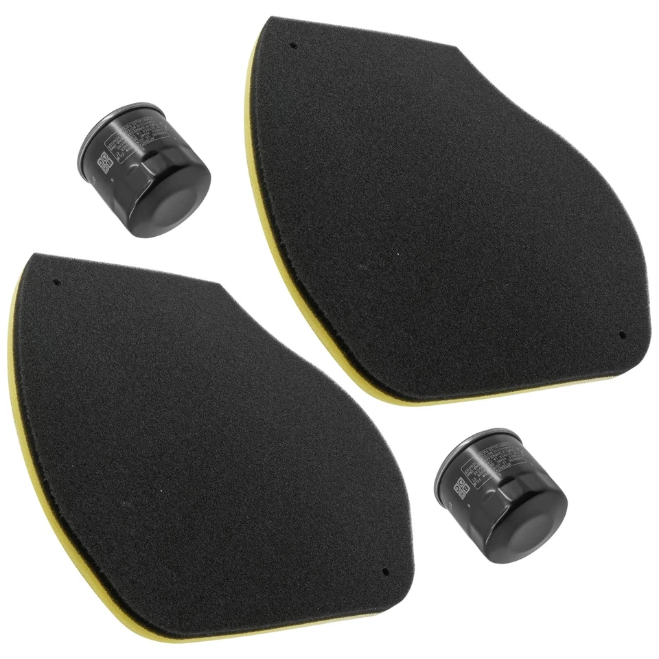 Caltric 1HP-E4451-00-00 Air & Oil Filters For Yamaha Grizzly 550 YFM550 2009-14 - Image 4 of 4