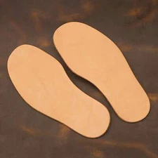 Veg-Tan Leather Shoe Soles Made and Sold by SLC