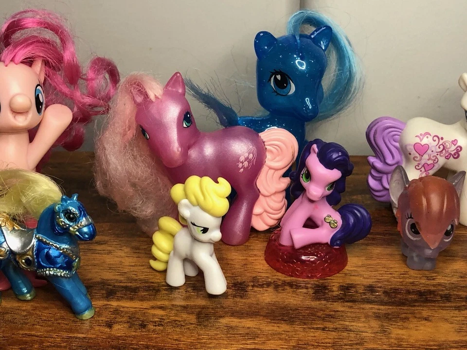 My Little Pony Lote de 12 MLP’s Lote Mixto De Colección Hasbro y Moderno, Sirena  Foto 4 de 4