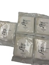 Flex Lot of 5 Biodegrable Plant Based Wipes 12 Flushable Wipes Per Pack - NEW