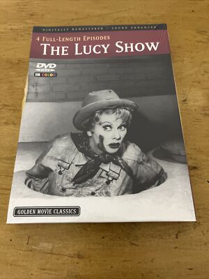 The Lucy Show 4 Full-Length TV Comedy Episodes - DVD - Sealed 