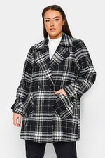 Evans Check City Coat