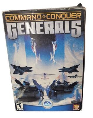 Vintage COMMAND & CONQUER GENERALS For PC In Big Box
