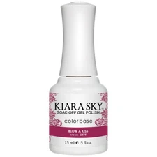 Kiara Sky Soak-off UV Gel Polish G575 Blow A Kiss 0.5oz