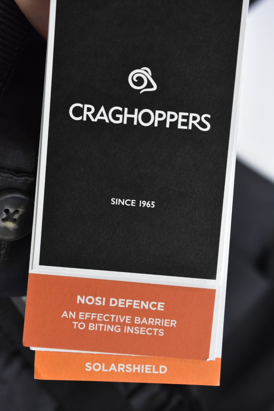 Craghoppers Boulder Slim Trouser Pants Black Pepper Hiking Camping Mens Size 42L image 10