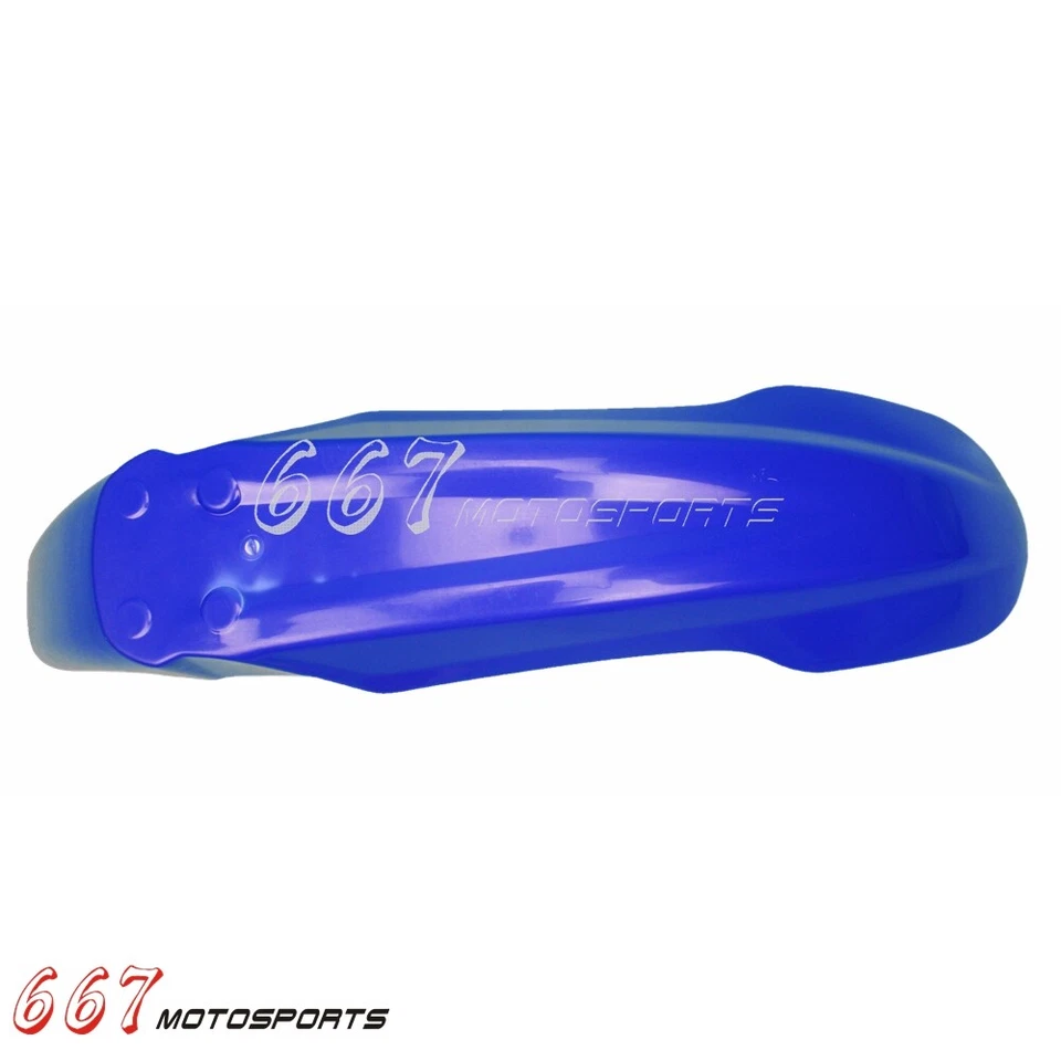 For Yamaha WR250 WR450 TTR225 230 110 YZ 125 250 450 426 Front Fender Mudguard - Image 4 of 4