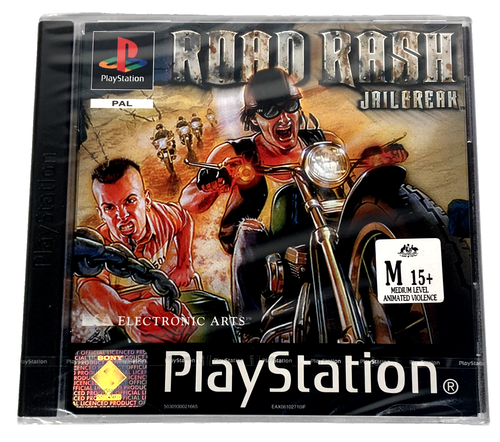Road Rash Jailbreak PlayStation 1 Original PAL(2000) Brand New & Factory Sealed - Picture 5 of 19