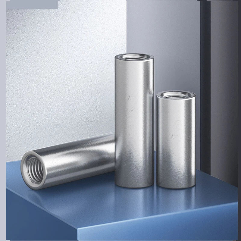 M8-M16 Gewindemuffen Edelstahl A2 Rund Verbindungsmutter Langmutter Gewindehülse - Bild 4 von 4