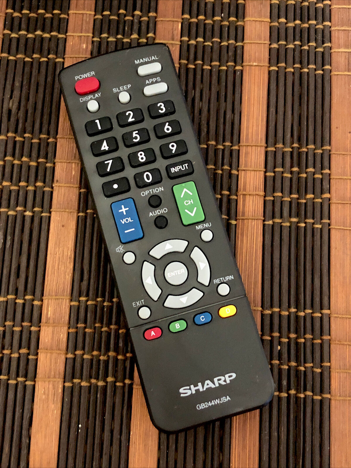  Sharp GB004WJSA Universal Remote Control for All Sharp BRAND  TV, Smart TV - 1 Year Warranty : Electronics