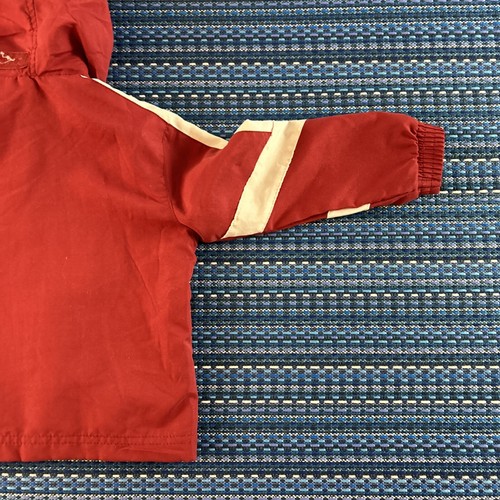 Arkansas Razorbacks Nike Windbreaker Boys 2T Red Full Zip Hooded SEC NCAA #7026 - Picture 8 of 8