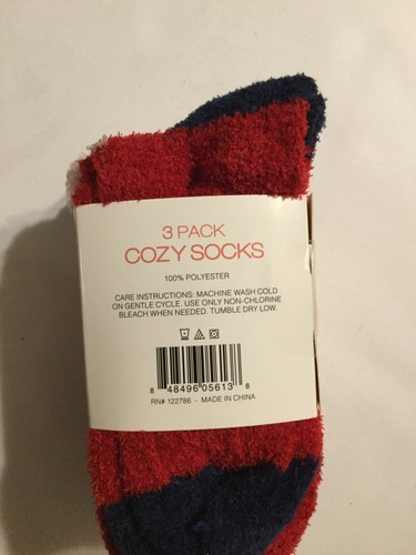 3er Pack Kuschelsocken (dick), sortiert 100% Pollester - Bild 2 von 9