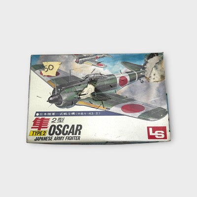 LS 1/72 Oscar KI-43-II Japanese Army Fighter Model Kit No:A102:100