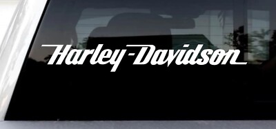 x2 Harley Davidson Tank Decals Harley Davidson Stickers Motorcycle Bike Helmet