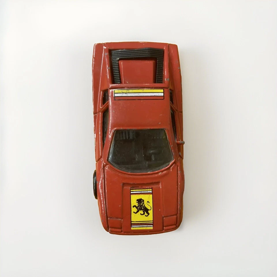 Винтажный 1989 гонки чемпионов красный Ferrari литой 1/64 очень редкая - см. Desc. - Изображение 2 из 4
