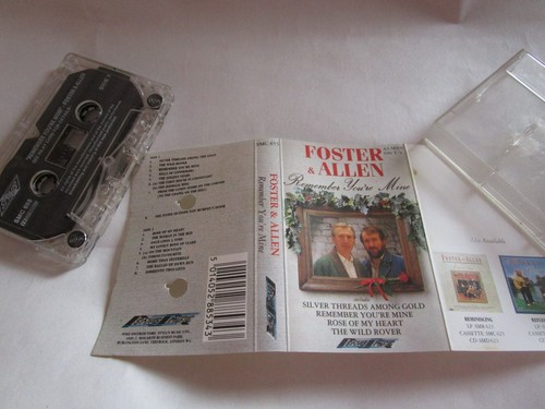 Foster & Allen Remember You're Mine Stylus Music SMC853 Audio Cassette Album - Picture 3 of 6