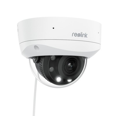 RLC-843A - 4K PoE Security Camera with Spotlights, 5X Optical Zoom, Outdoor C...