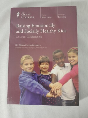 Great Courses: Raising Emotionally & Socially Healthy Kids- DVDs & Guidebook -FS