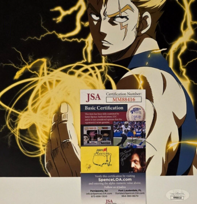 Patrick Seitz Signed Photo Laxus Fairy Tail Autograph Anime Manga