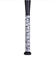 Black Grey and White Camo Bat Grip Softball/Baseball Bat Grip Tape 1.1mm