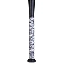 Black Grey and White Camo Bat Grip Softball/Baseball Bat Grip Tape 1.1mm