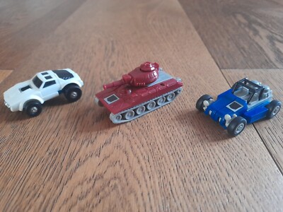 3x Original 80er Transformers Hasbro Generation - Beachcomber, Warpath, Heckklappe