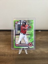 Junior Sanquintin 169/399 Green Parallel Insert 1st Bowman