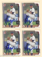MATT WITHROW Signed/Autographed 2015 BOWMAN DRAFT CARD Atlanta Braves #36 w/COA