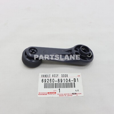 69260-89104-B1 Toyota OEM Genuine HANDLE ASSY, FRONT DOOR WINDOW