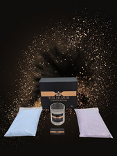 Sand Wax Candle, Pearl Wax Set, 1Kg Scented Candle Jar  40 Wicks Blue  Lilac