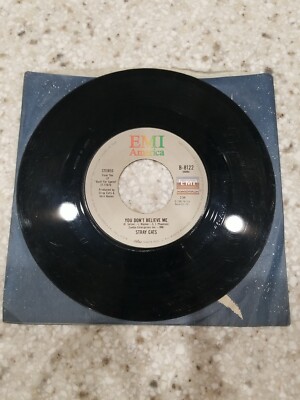 STRAY CATS - STRAY CAT STRUT / YOU DON'T BELIEVE ME- 7'' 45 VINYL EMI RECORD