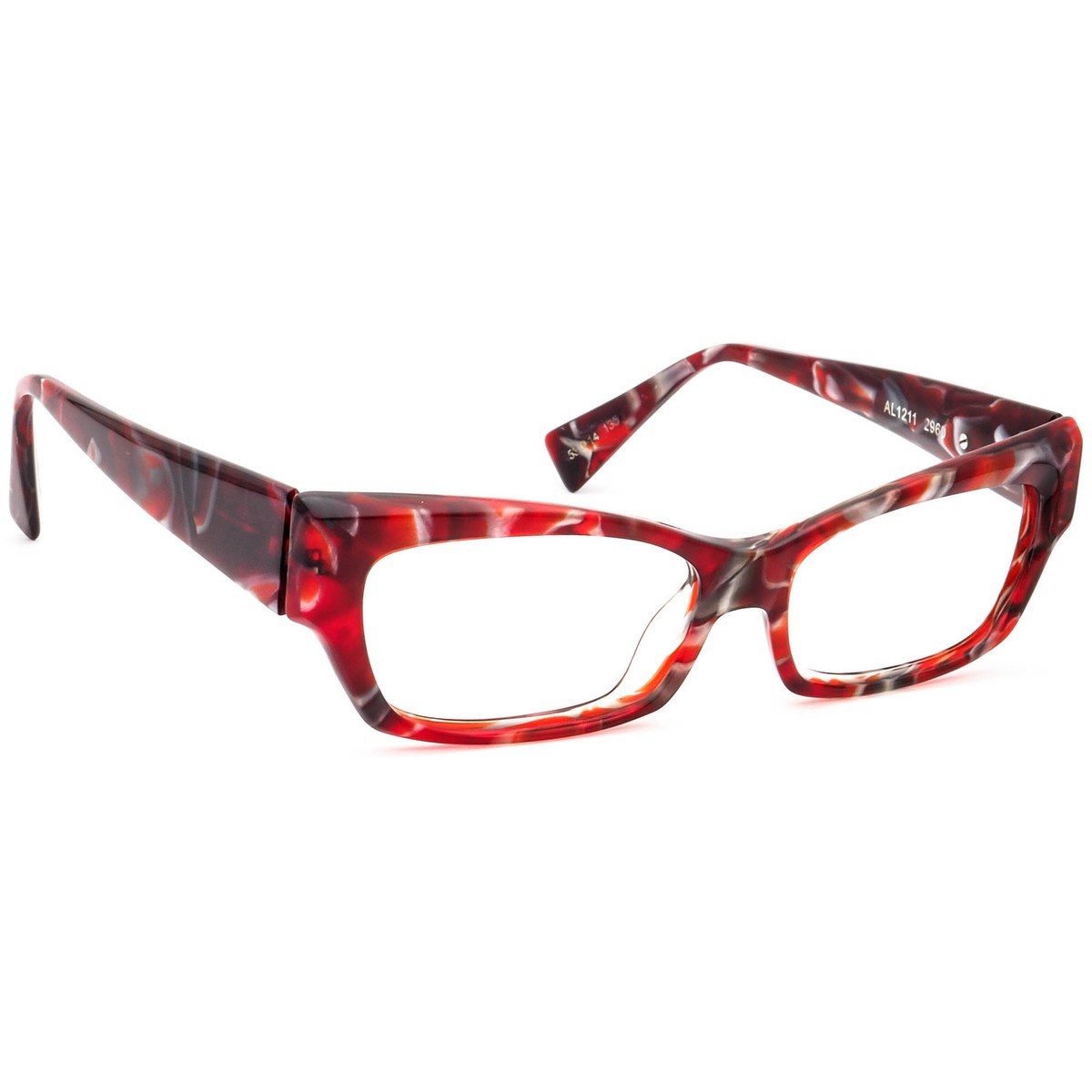 Alain Mikli Eyeglasses AL 1211 2960 Disguised Red Cat Eye Frame