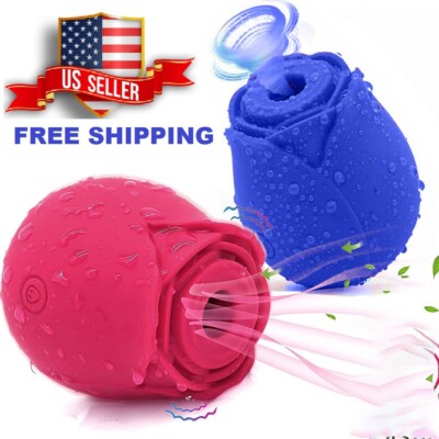 Rose Vibrator G-spot Dildo Massager Clitoral 10-speed Sucking Sex Toys For Woman | eBay Rose Vibrator G-spot Dildo Massager Clitoral 10-speed Sucking Sex Toys For Woman | eBay
