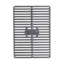  Grillrost aus Gusseisen Grill-Gitter Grillaufsatz Grillplatte Rechteckig Guss