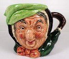 Vtg ROYAL DOULTON England Toby Mug Small SAIREY GAMP Old Lady 3.25"